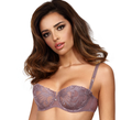 Sheer Balconette Bra Palmira